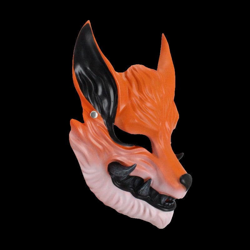 Hand-Made Anime Naruto Kurama Resin Mask - Tophatter Daily Deals