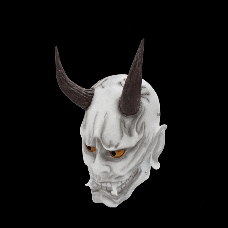 Hand-Made Japanese Hannya Ball COS Oni Mask - Tophatter Daily Deals