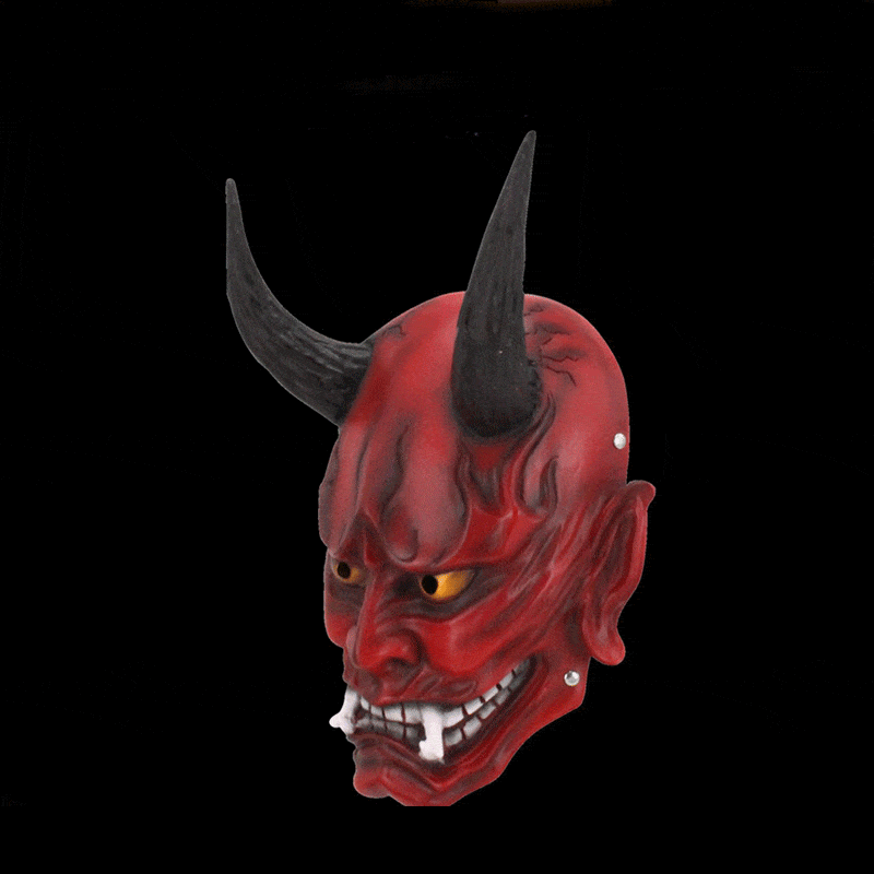 Hand-Made Japanese Hannya Ball COS Oni Mask - Tophatter Daily Deals
