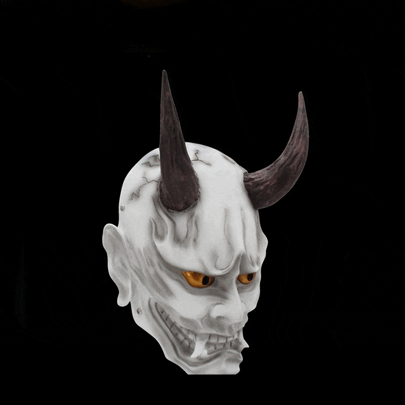 Hand-Made Japanese Hannya Ball COS Oni Mask - Tophatter Daily Deals