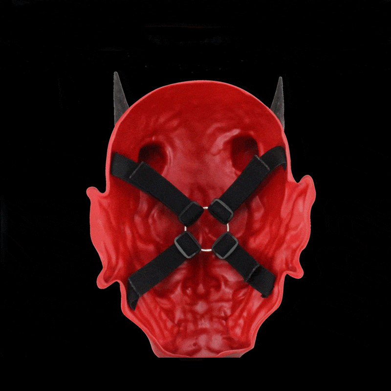Hand-Made Japanese Hannya Ball COS Oni Mask - Tophatter Daily Deals