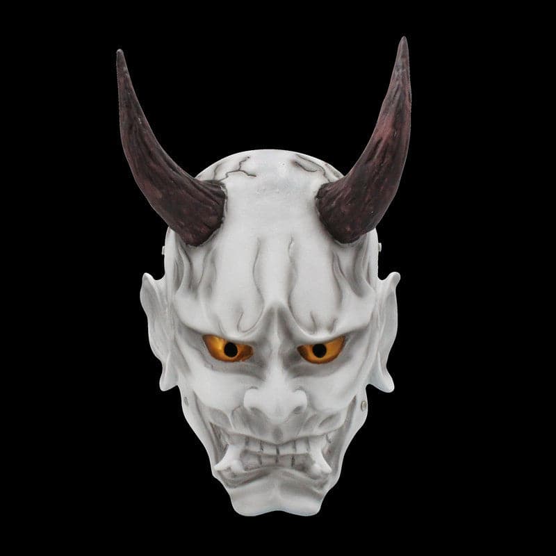 Hand-Made Japanese Hannya Ball COS Oni Mask White - Tophatter Daily Deals