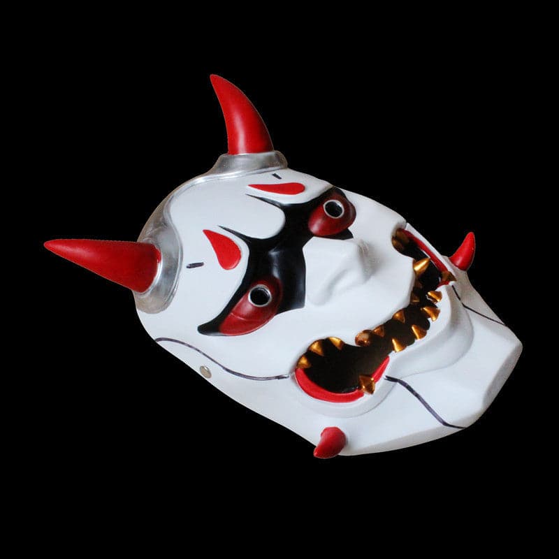 Hand-Made Japanese Hannya Death Resin Oni Mask - Tophatter Daily Deals