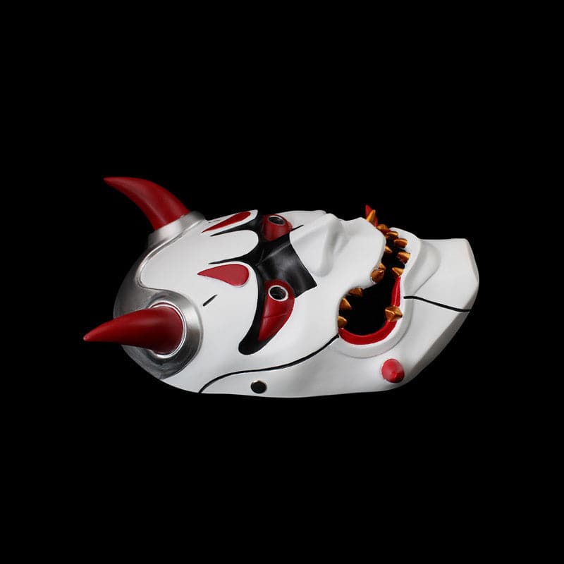 Hand-Made Japanese Hannya Death Resin Oni Mask - Tophatter Daily Deals