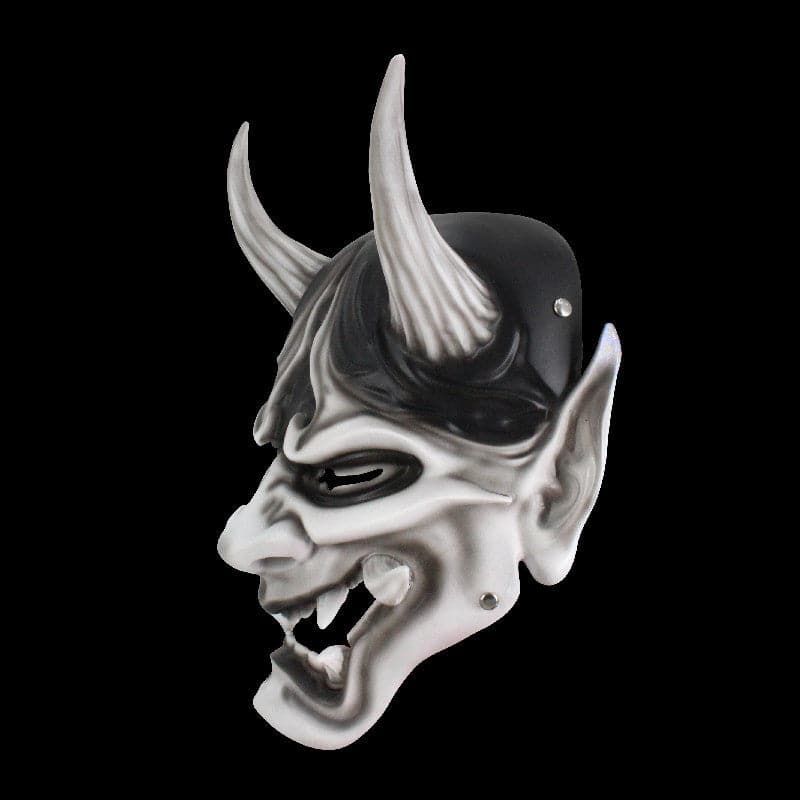 Hand-Made Japanese Hannya Resin Oni Mask - Tophatter Daily Deals