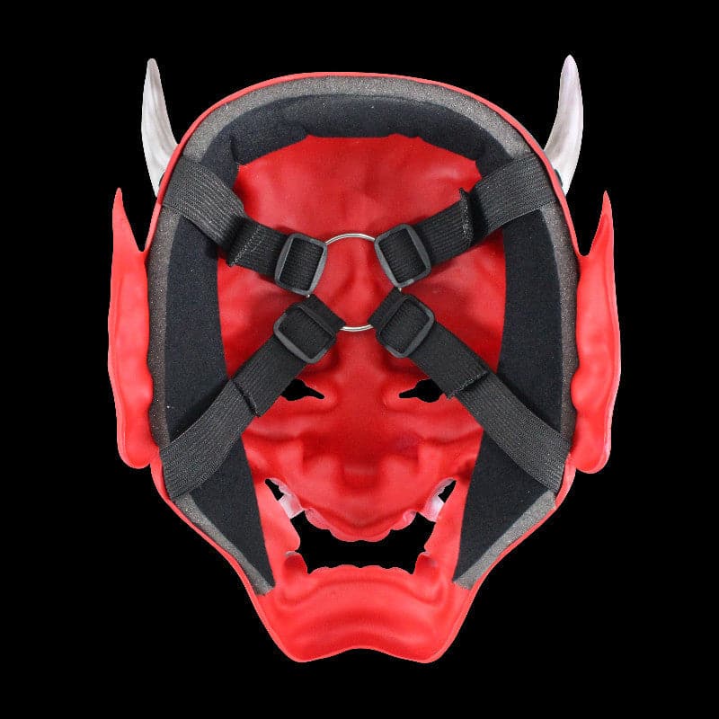 Hand-Made Japanese Hannya Resin Oni Mask - Tophatter Daily Deals