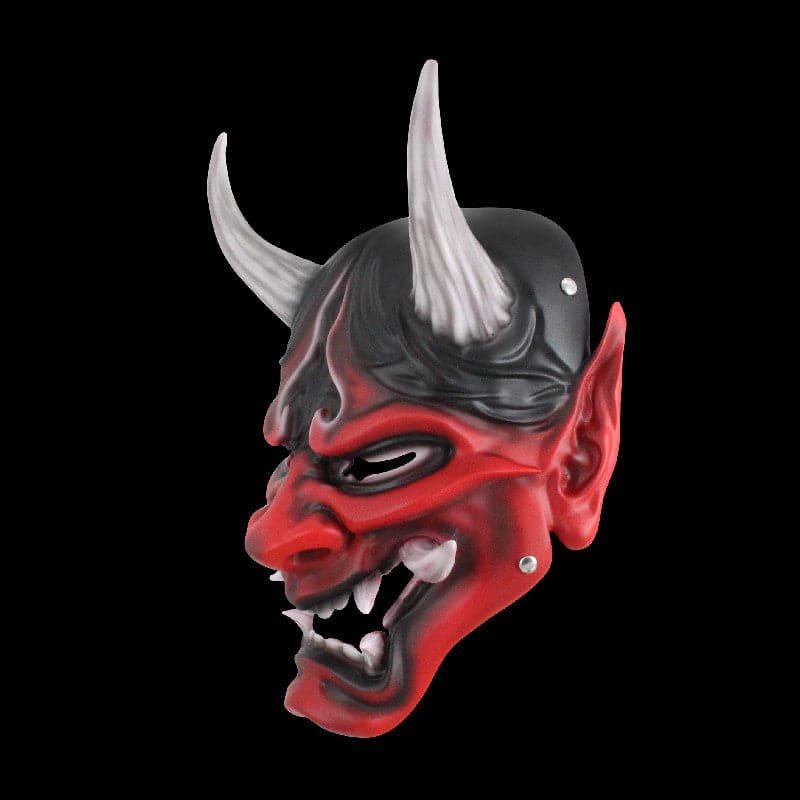 Hand-Made Japanese Hannya Resin Oni Mask - Tophatter Daily Deals