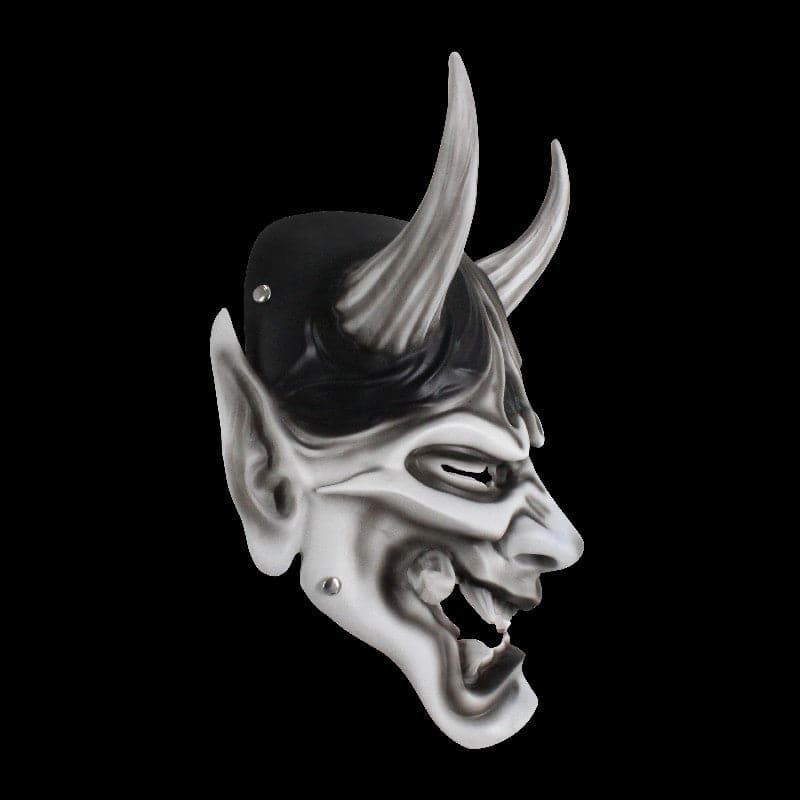 Hand-Made Japanese Hannya Resin Oni Mask - Tophatter Daily Deals