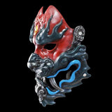 Hand-Made Japanese Hannya War Leopard Armor Oni Mask - Tophatter Daily Deals