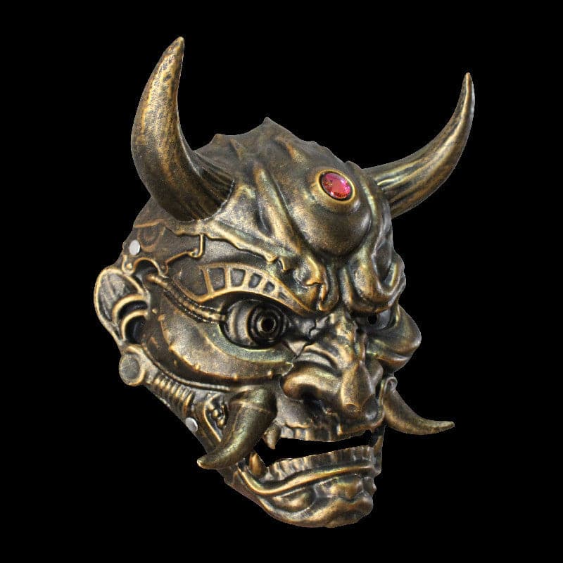 Hand-Made Japanese Resin Oni Mask - Tophatter Daily Deals