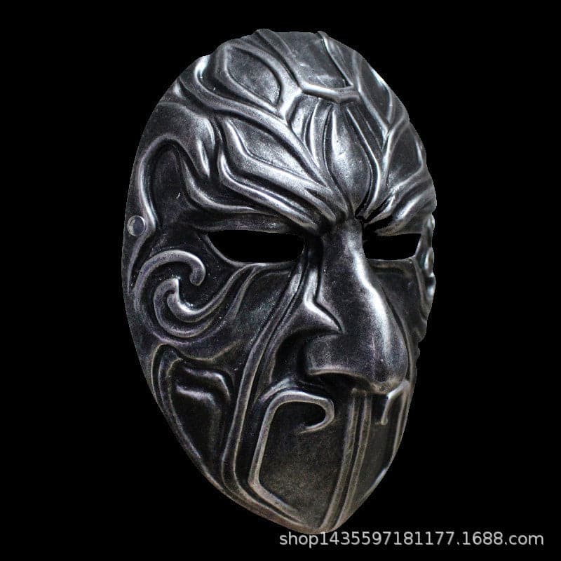 Hand-Made Painting the bad people Resin Mask - Tophatter Daily Deals