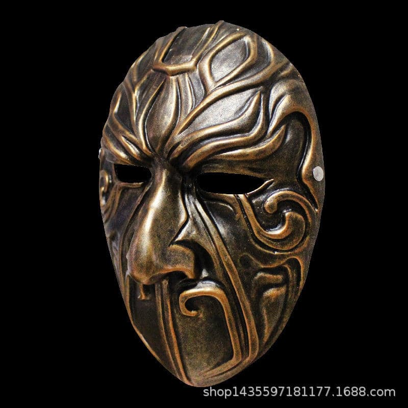 Hand-Made Painting the bad people Resin Mask - Tophatter Daily Deals