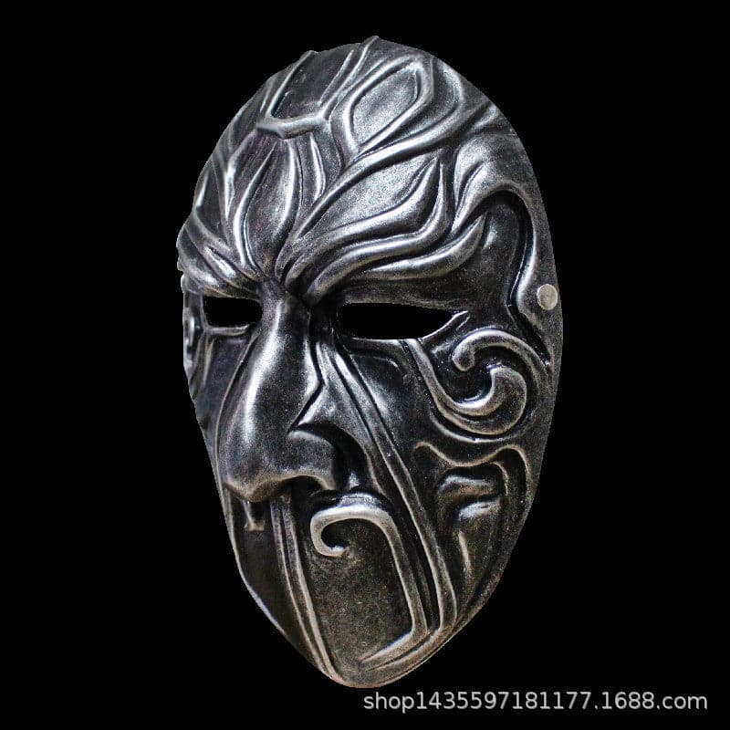 Hand-Made Painting the bad people Resin Mask - Tophatter Daily Deals