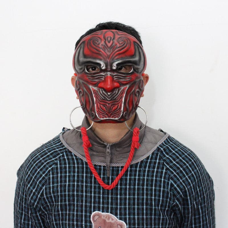 Hand-Made Painting the bad people Resin Mask - Tophatter Daily Deals