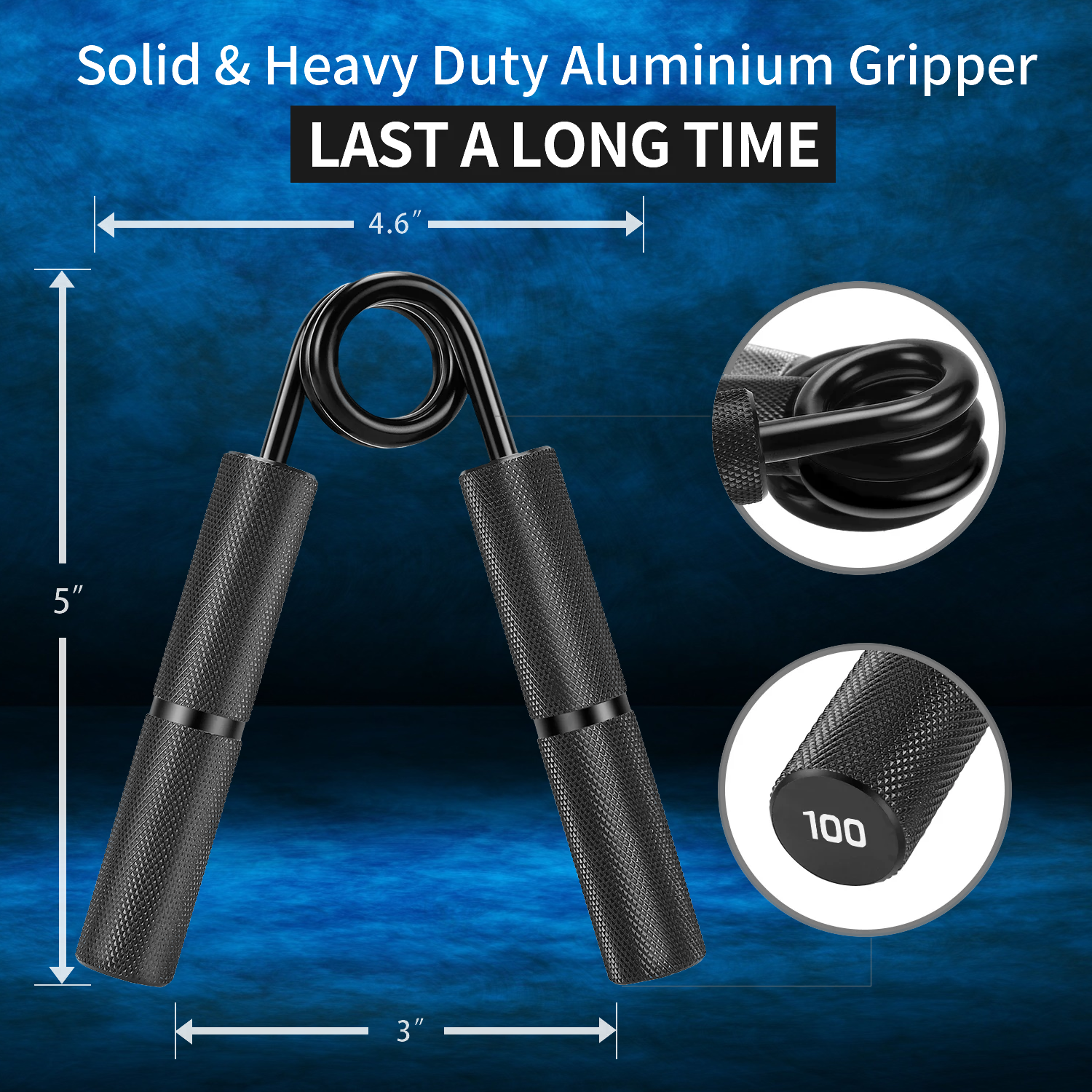 Grip Strength Trainer - Adjustable 50-300LB Wrist & Forearm Exerciser Sports & Outdoor - Tophatter Daily Deals