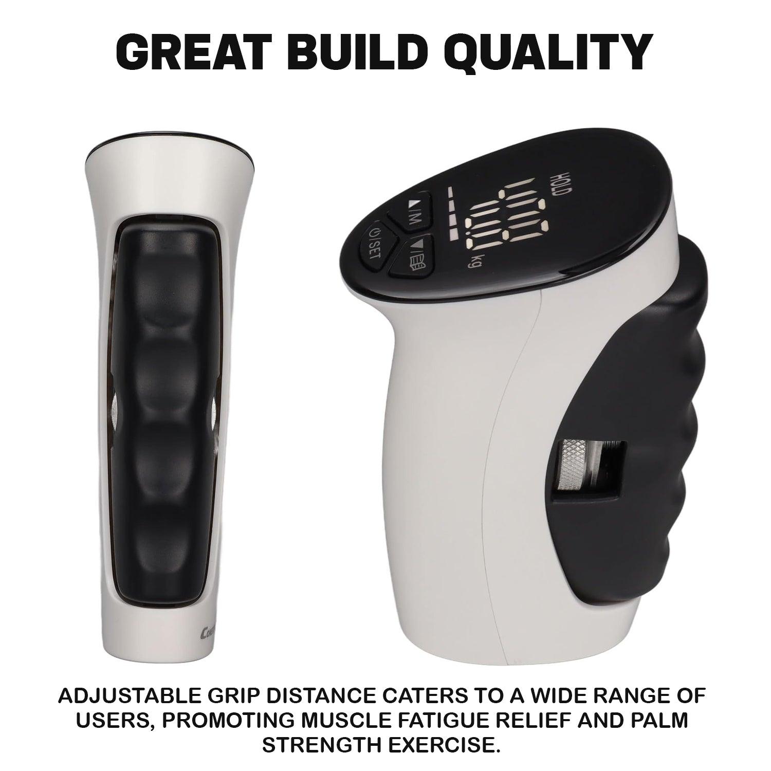 Dynamometer Hand Grip - Digital Electric Hand Gripper Hand Dynamometer Counting Gripper Hand Gripper Exercise & Fitness - Tophatter Daily Deals
