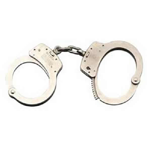 S&W Model 100P Chain-Linked Push Pin Handcuffs - Tophatter Daily Deals