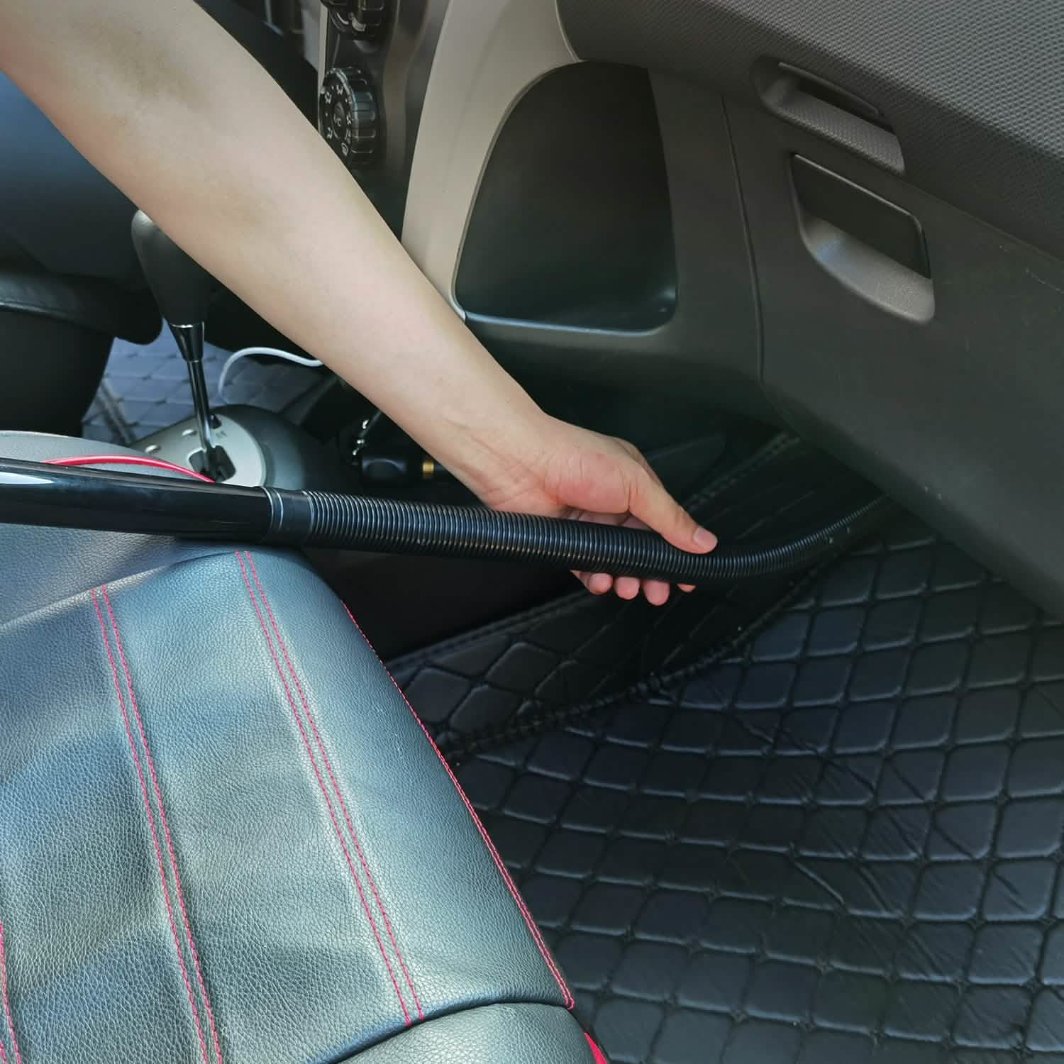 Handheld Car Vacuum Cleaner with Accessory Kit Automotive - Tophatter Daily Deals