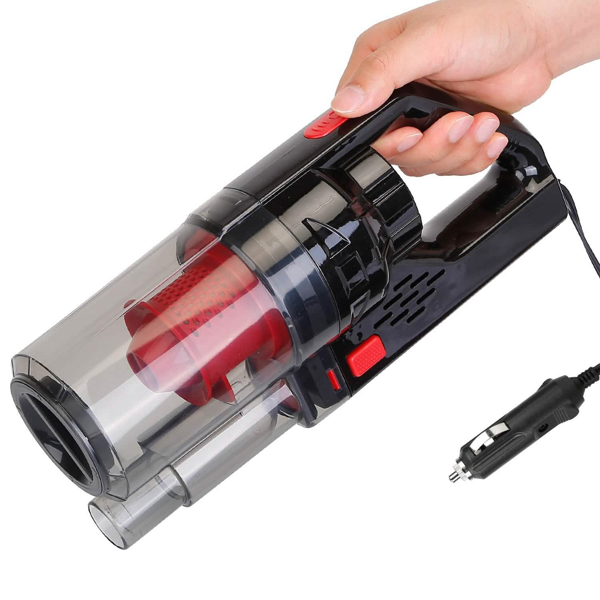 Handheld Car Vacuum Cleaner with Accessory Kit Automotive - Tophatter Daily Deals