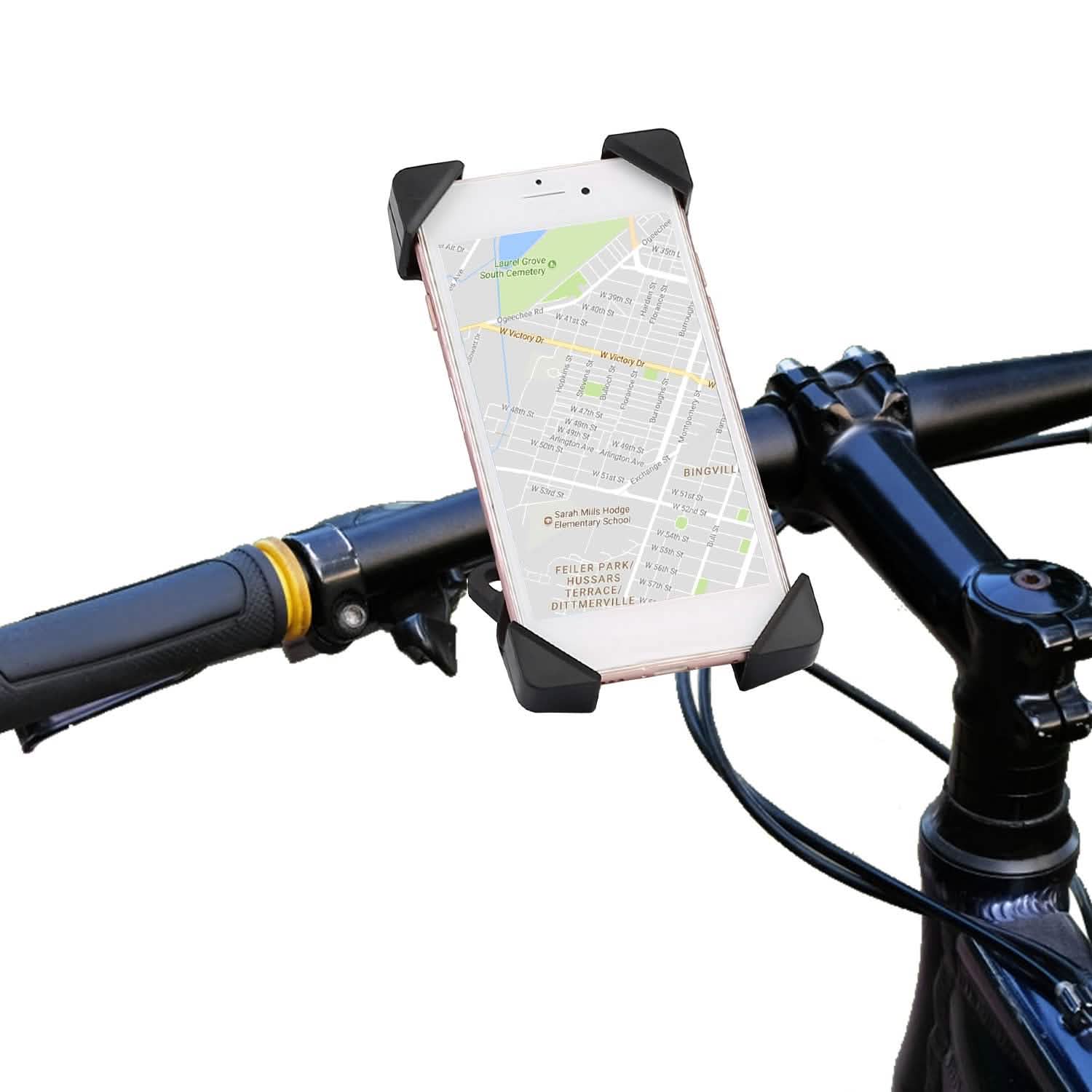Handlebar Mirror Mobile Phone Holder Mobile Accessories - Tophatter Daily Deals