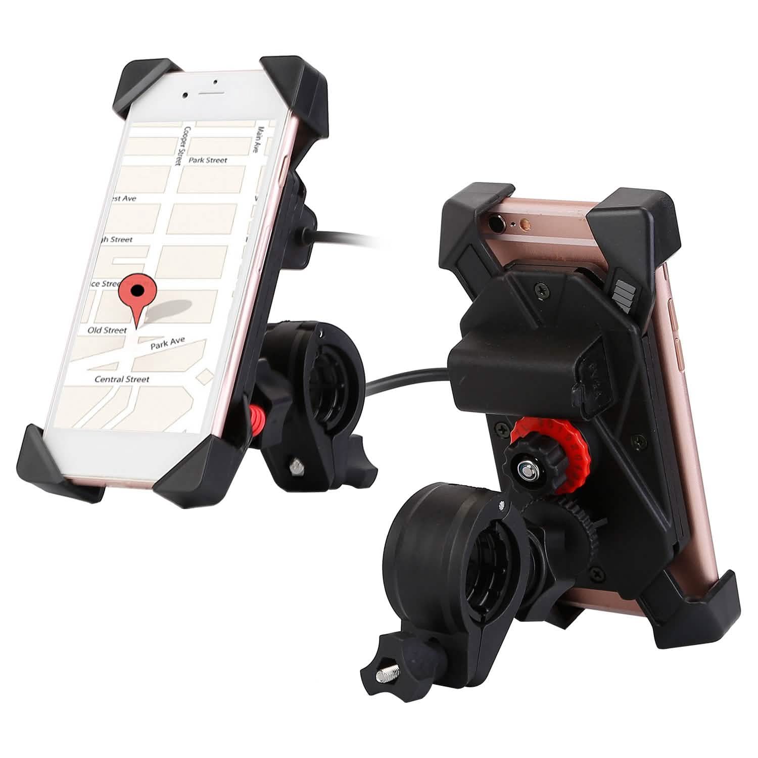 Handlebar Mirror Mobile Phone Holder Mobile Accessories - Tophatter Daily Deals