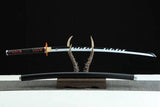 Handmade Anime Demon Slayer Tanjiro Nichirin 3rd Generation Sword Reaper Edition1045 High Carbon Steel Black - Tophatter Daily Deals