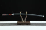 Handmade Anime Demon Slayer Tanjiro Nichirin Sword 1045 High Carbon Steel Black - Tophatter Daily Deals