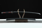Handmade Anime Demon Slayer Tanjiro Nichirin Sword 1045 High Carbon Steel Black - Tophatter Daily Deals