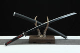 Handmade Anime Demon Slayer Tanjiro Nichirin Sword 1045 High Carbon Steel Black - Tophatter Daily Deals