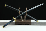 Handmade Anime Katana Demon Slayer Muichiro Tokito Nichirin Sword 1045 High Carbon Steel Black - Tophatter Daily Deals
