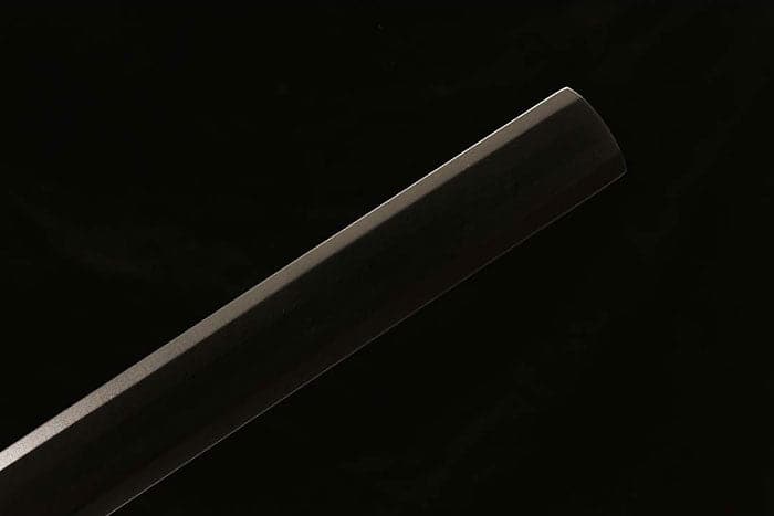 Handmade Anime NARUTO Sasuke Kusanagi-No-Tsurugi Sword Shirasaya Ninja Sword Spring Steel Black Blade - Tophatter Daily Deals