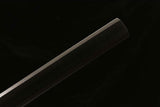Handmade Anime NARUTO Sasuke Kusanagi-No-Tsurugi Sword Shirasaya Ninja Sword Spring Steel Black Blade - Tophatter Daily Deals