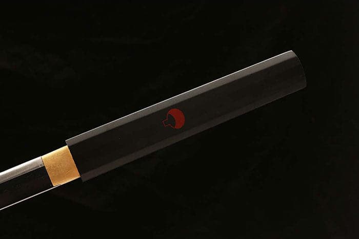 Handmade Anime NARUTO Sasuke Kusanagi-No-Tsurugi Sword Shirasaya Ninja Sword Spring Steel Black Blade - Tophatter Daily Deals