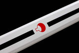 Handmade Anime NARUTO Sasuke Kusanagi-No-Tsurugi Sword Shirasaya Ninja Sword Spring Steel Black Blade - Tophatter Daily Deals