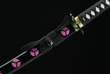 Handmade Anime One Piece Roronoa Zoro's Shusui Katana Sword 1045 High Carbon Steel Red Black Blade - Tophatter Daily Deals