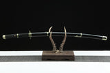 Handmade Anime One Piece Roronoa Zoro's Yubashiri Sword 1045 High Carbon Steel Black - Tophatter Daily Deals