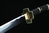 Handmade Anime One Piece Roronoa Zoro's Yubashiri Sword 1045 High Carbon Steel Black - Tophatter Daily Deals