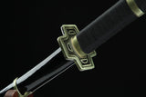 Handmade Anime One Piece Roronoa Zoro's Yubashiri Sword 1045 High Carbon Steel Black - Tophatter Daily Deals