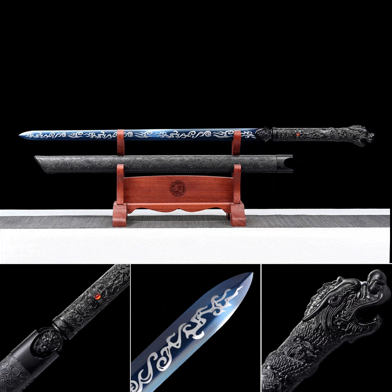 Handmade Black Soul Manganese Steel One-piece forging - Tophatter Daily Deals