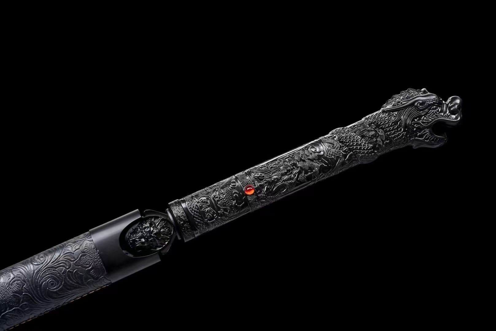 Handmade Black Soul Manganese Steel One-piece forging - Tophatter Daily Deals