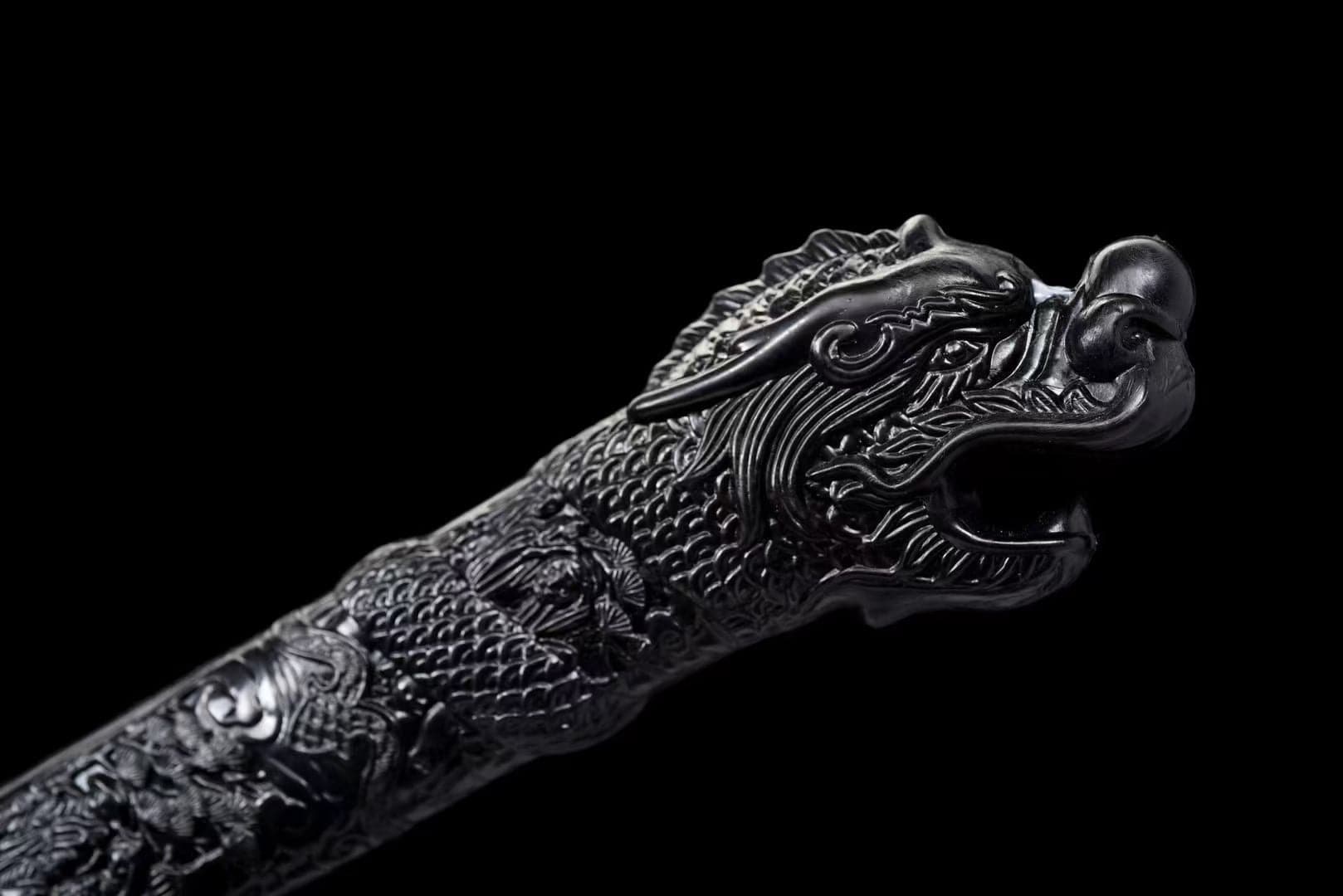 Handmade Black Soul Manganese Steel One-piece forging - Tophatter Daily Deals