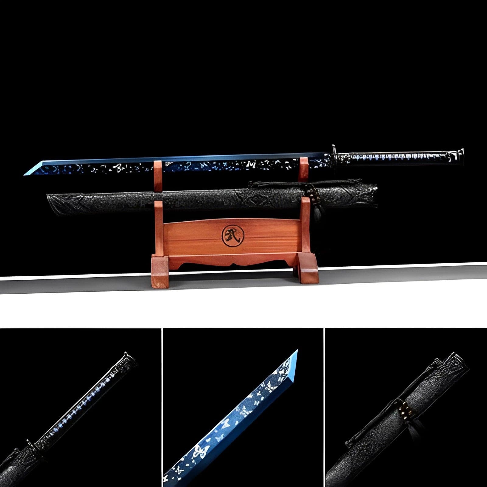 Handmade Butterfly Dance High Manganese Steel Chinese Sword With Blue Blade - Tophatter Daily Deals