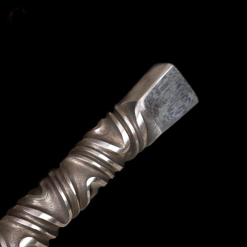 Handmade Chopper Pattern Steel One-piece forging - Tophatter Daily Deals