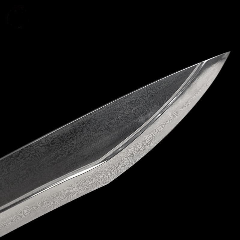 Handmade Chopper Pattern Steel One-piece forging - Tophatter Daily Deals