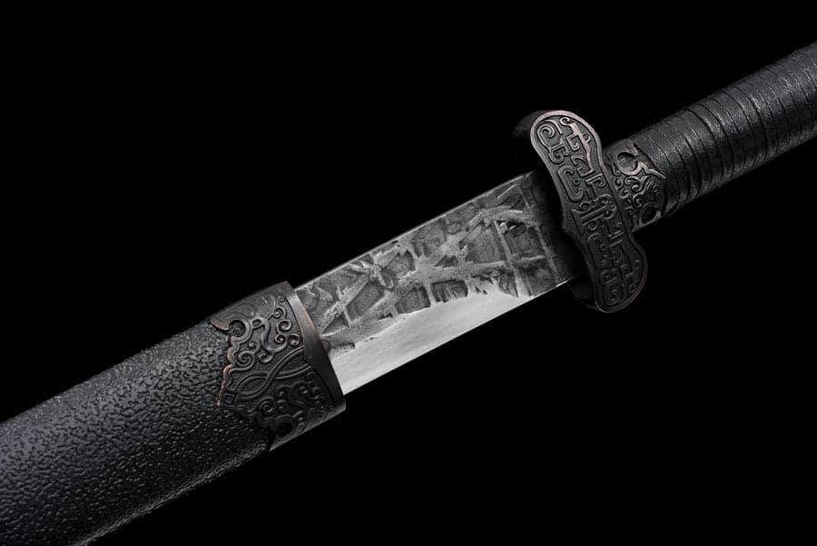 Handmade Destroy Heaven and Earth High Manganese Steel Chinese Sword - Tophatter Daily Deals