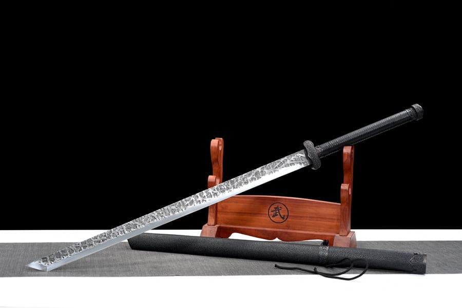 Handmade Destroy Heaven and Earth High Manganese Steel Chinese Sword - Tophatter Daily Deals