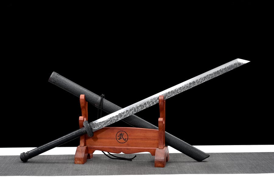 Handmade Destroy Heaven and Earth High Manganese Steel Chinese Sword - Tophatter Daily Deals