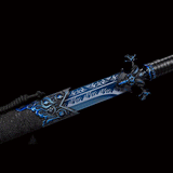Handmade Devil King Chinese Sword With Blue - Tophatter Daily Deals