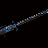 Handmade Devil King Chinese Sword With Blue - Tophatter Daily Deals
