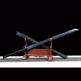 Handmade Devil King Chinese Sword With Blue - Tophatter Daily Deals
